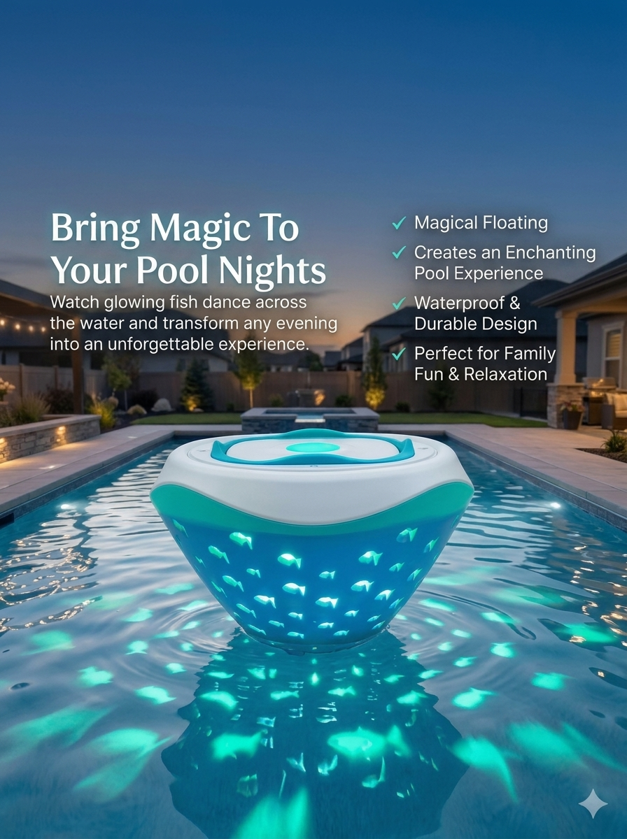 Turn Any Pool or Bath Into a Glowing Ocean — view 1